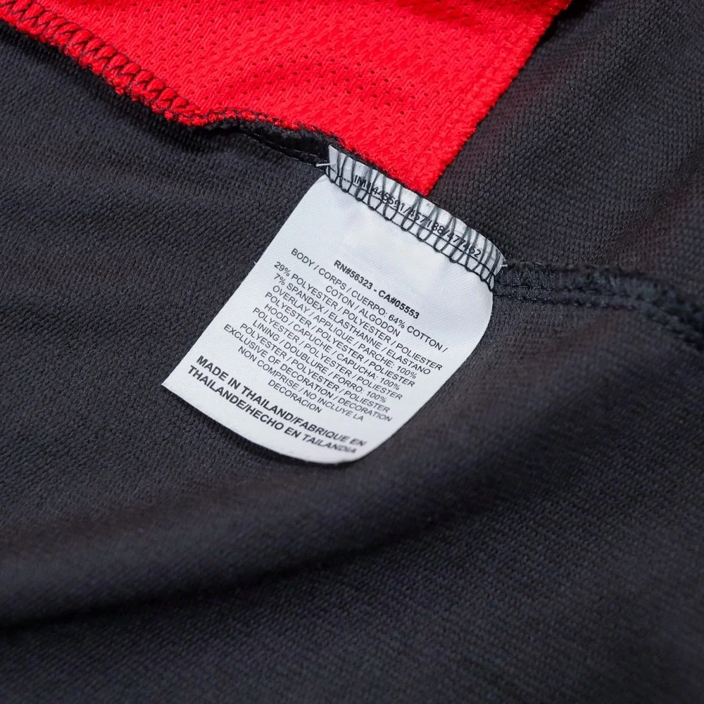 Nike Running Dri-FIT Hybrid Windbreaker Fleece Hooded Jacket Red Reflective S